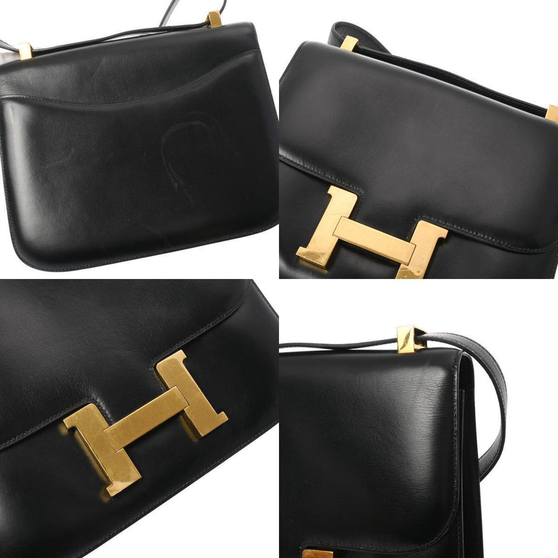 Hermes Constance 23 Black/Noir Shoulder