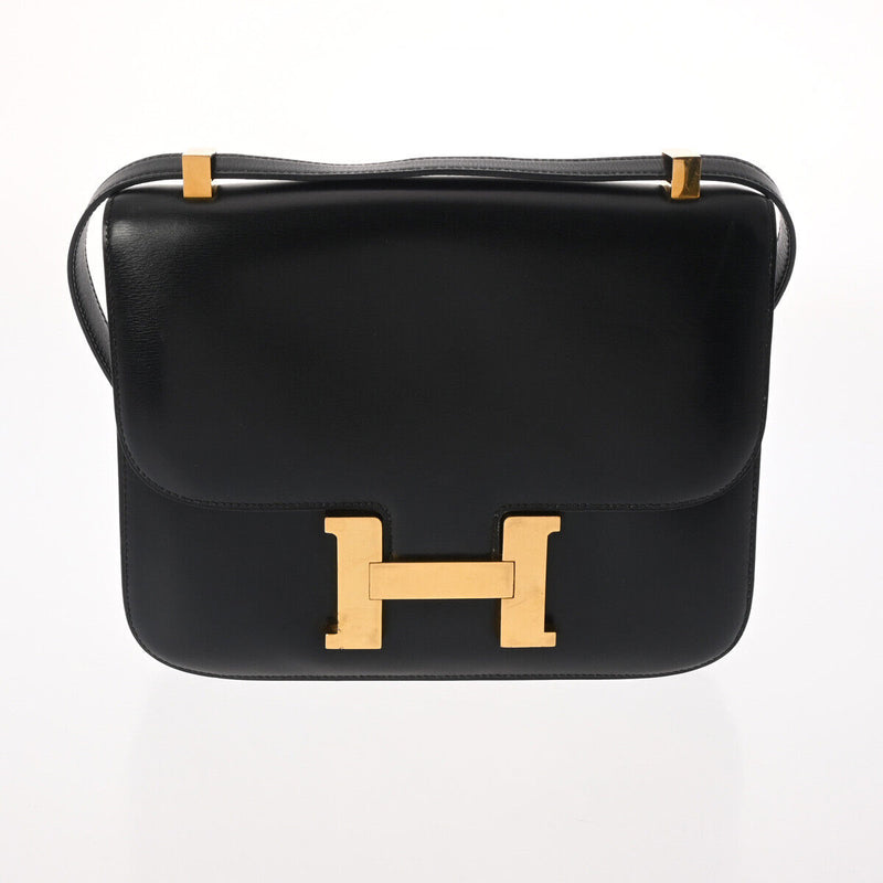 Hermes Constance 23 Black/Noir Shoulder