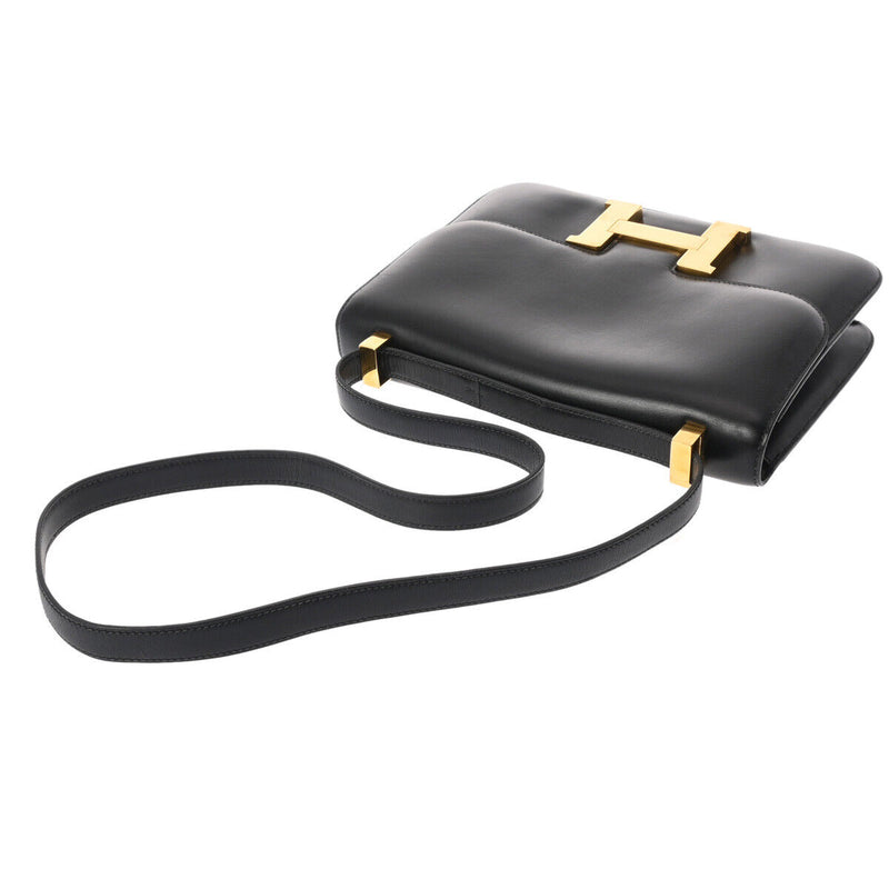 Hermes Constance 23 Black/Noir Shoulder