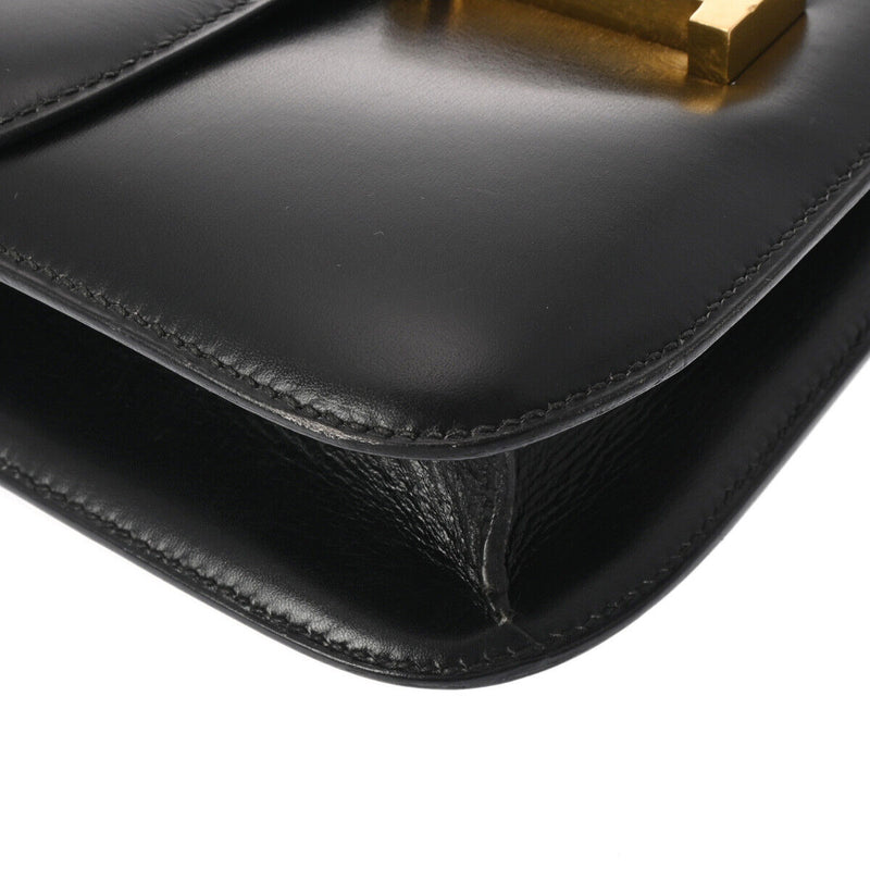 Hermes Constance 23 Black/Noir Shoulder