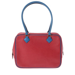 Hermes Mini Plum Rouge Bif/Bleu France