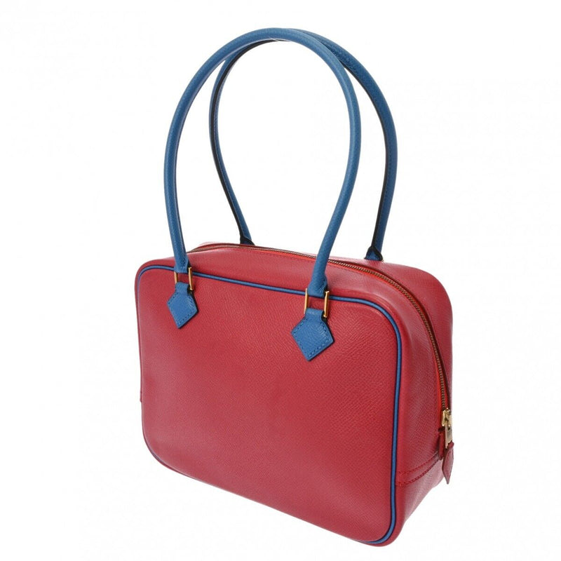 Hermes Mini Plum Rouge Bif/Bleu France