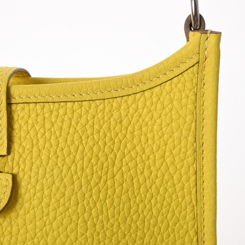 Hermes Evelyn Tpm Lime Shoulder Bag