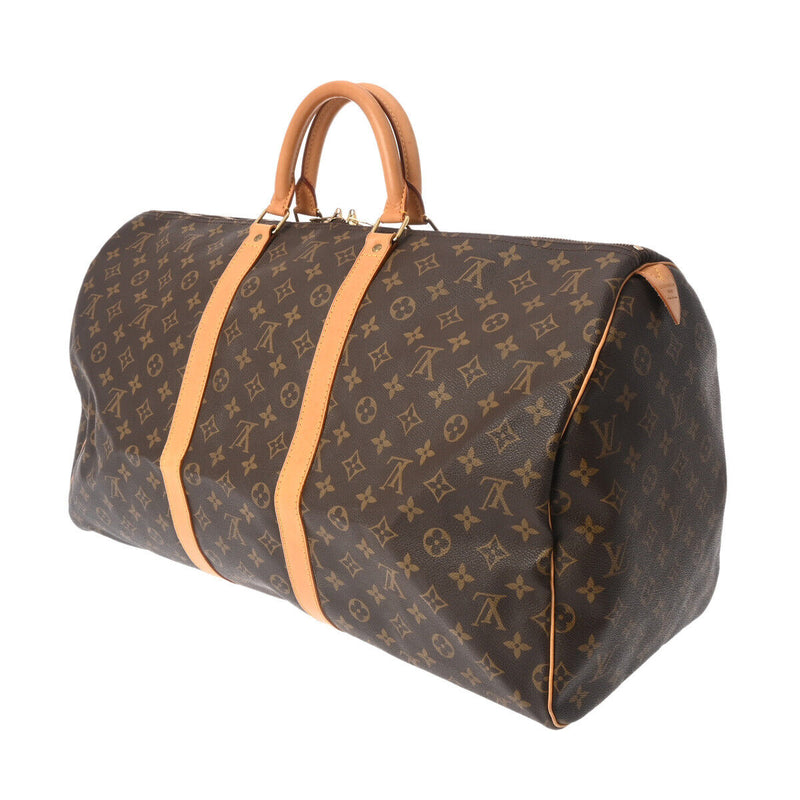 Louis Vuitton Keepall 55 Brown Boston