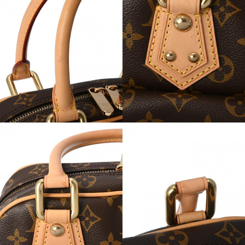 Louis Vuitton Manhattan Pm Brown Hand