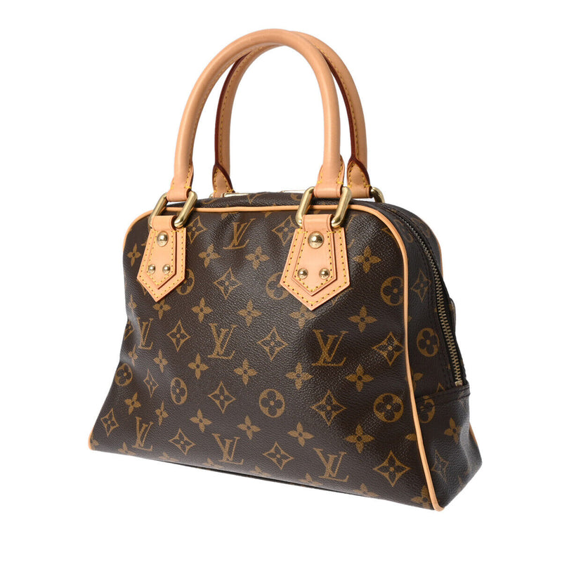 Louis Vuitton Manhattan Pm Brown Hand