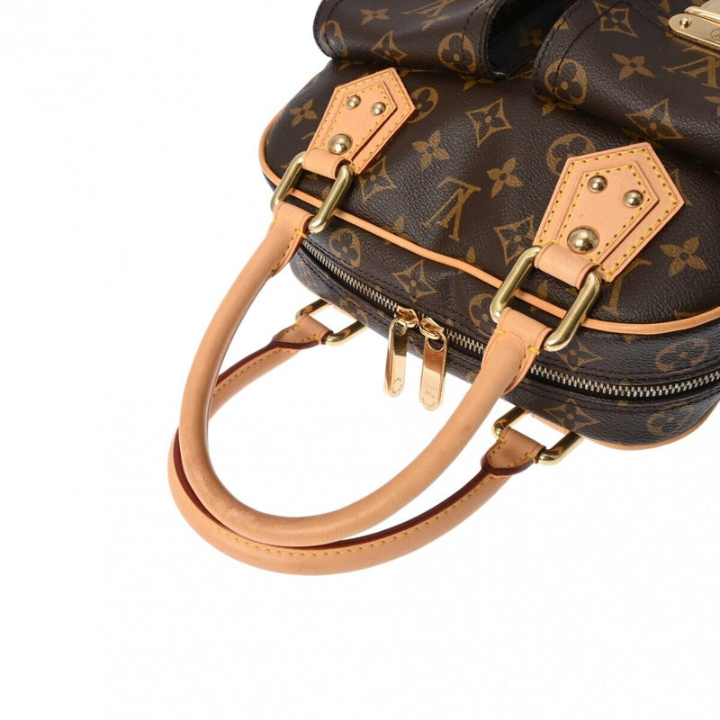 Louis Vuitton Manhattan Pm Brown Hand