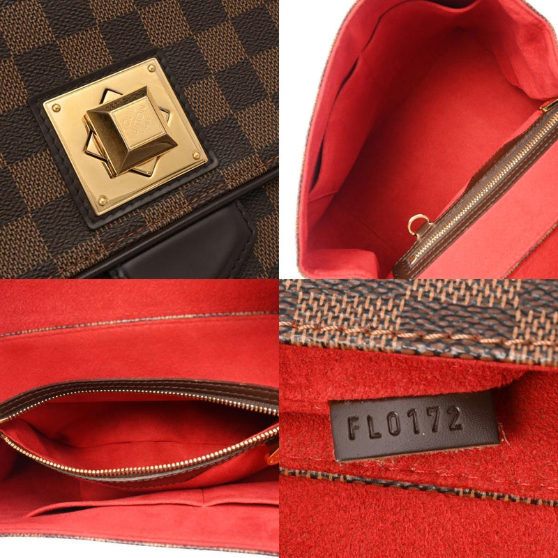 Louis Vuitton Damier Bergamo Mm Brown