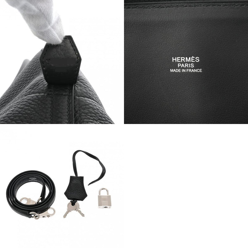 Hermes Bored 31 2Way Black/Noir Hand Bag