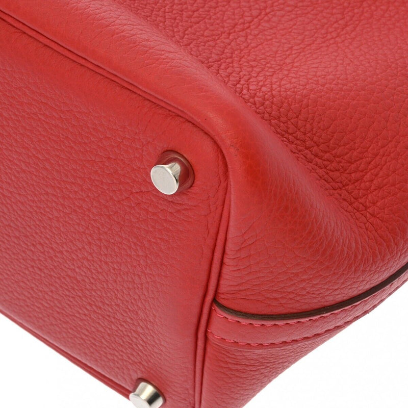 Hermes Picotan Pm Rouge Garance Hand Bag