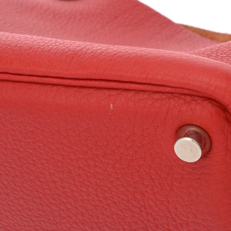 Hermes Picotan Pm Rouge Garance Hand Bag