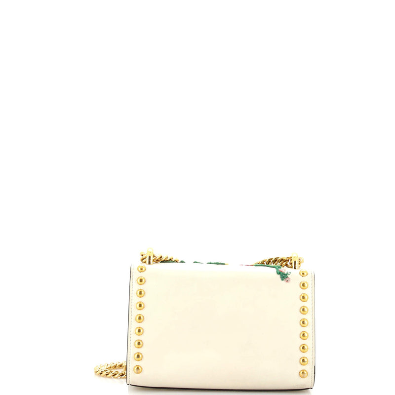 Gucci Padlock Shoulder Bag Studded