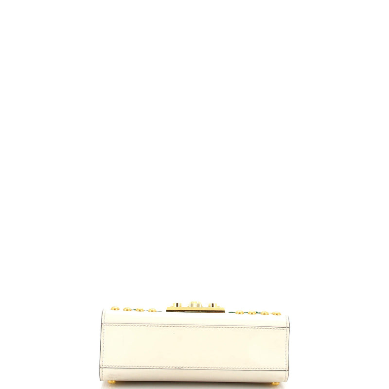 Gucci Padlock Shoulder Bag Studded