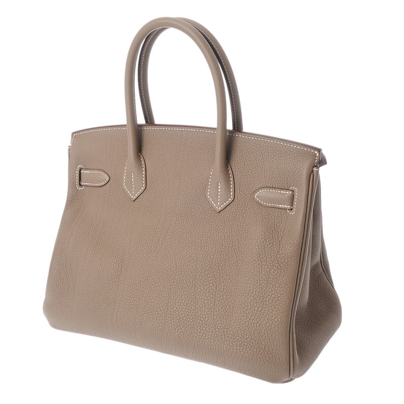 Hermes Birkin 30 Etoupe Hand Bag