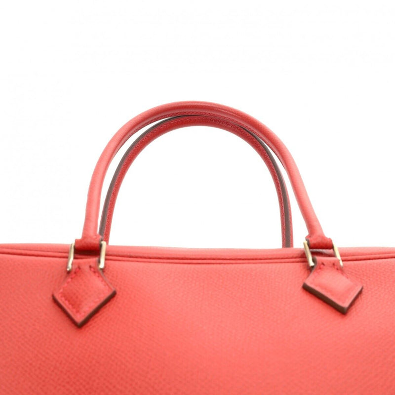 Hermes Plum Elan Rouge Vif Hand Bag