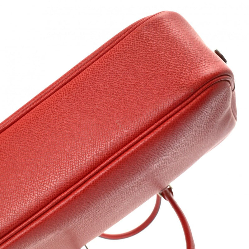 Hermes Plum Elan Rouge Vif Hand Bag