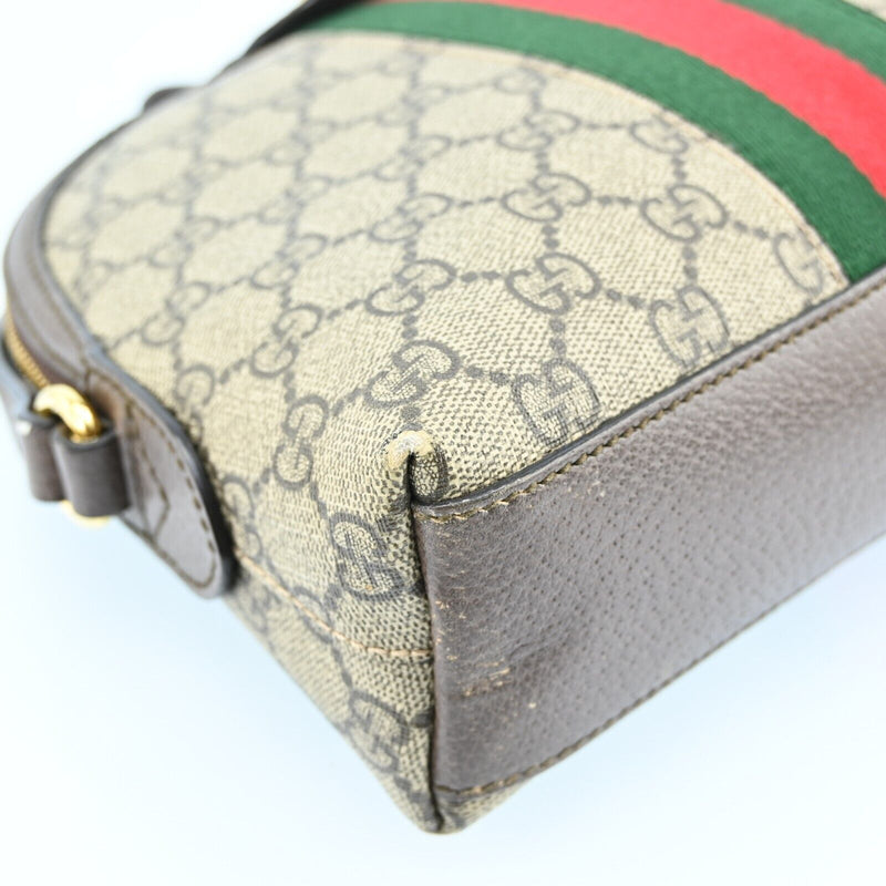 Gucci Ophidia Gg Shoulder Bag Pvc Canvas