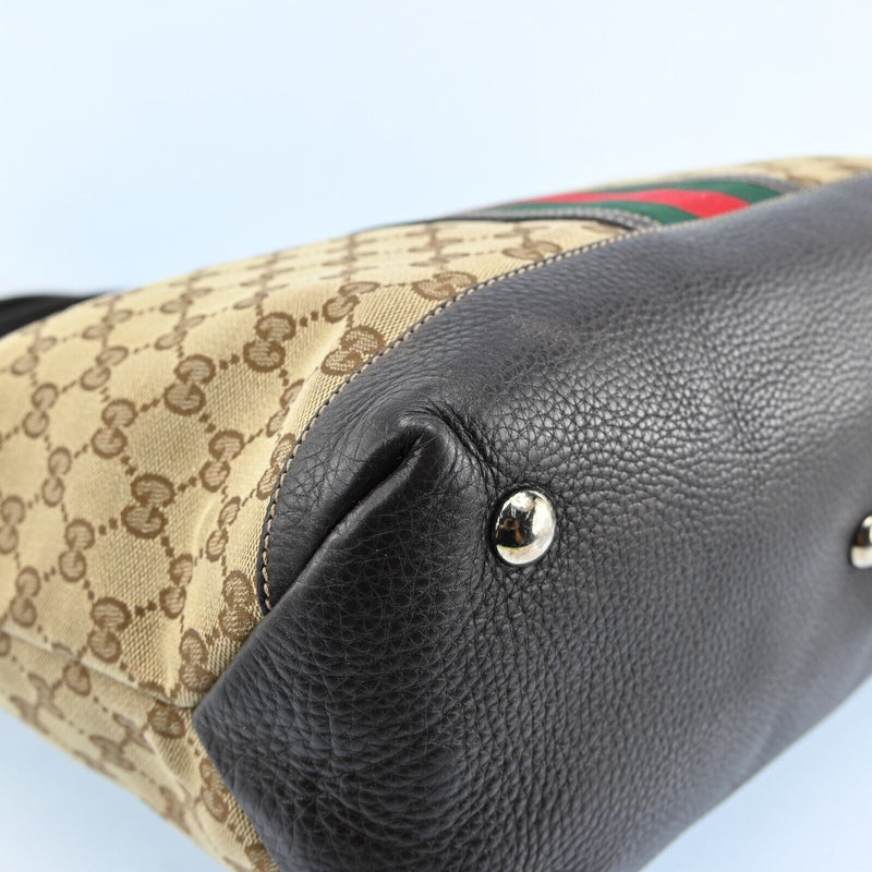 Gucci Sherry Line Gg Pattern Tote Bag