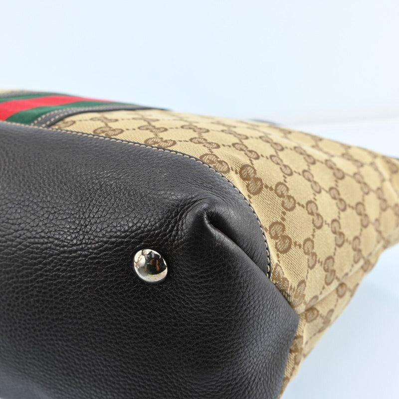 Gucci Sherry Line Gg Pattern Tote Bag