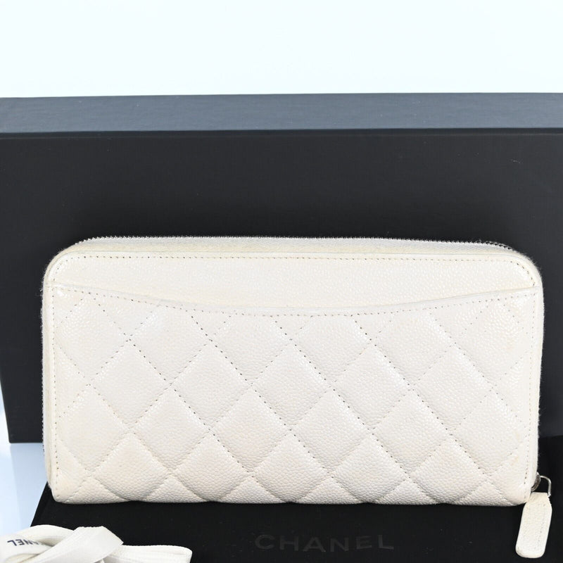 Chanel Zippy Wallet Matelasse Purse