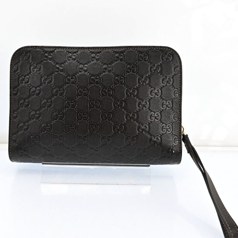 Gucci Gg Guccissima Clutch Bag Handle