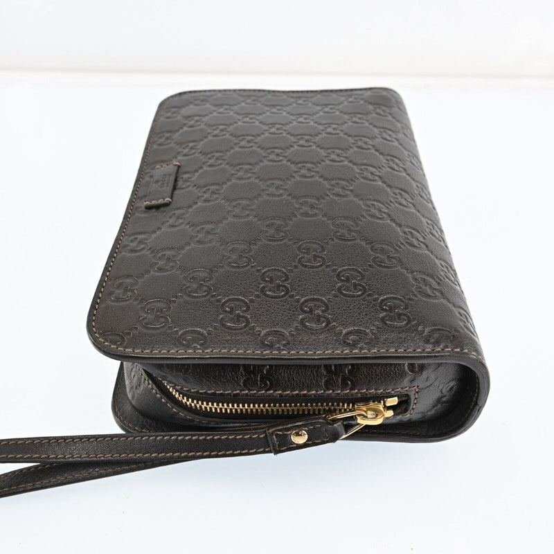 Gucci Gg Guccissima Clutch Bag Handle