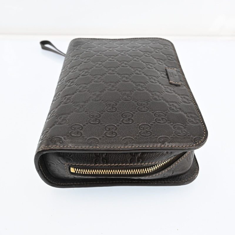 Gucci Gg Guccissima Clutch Bag Handle