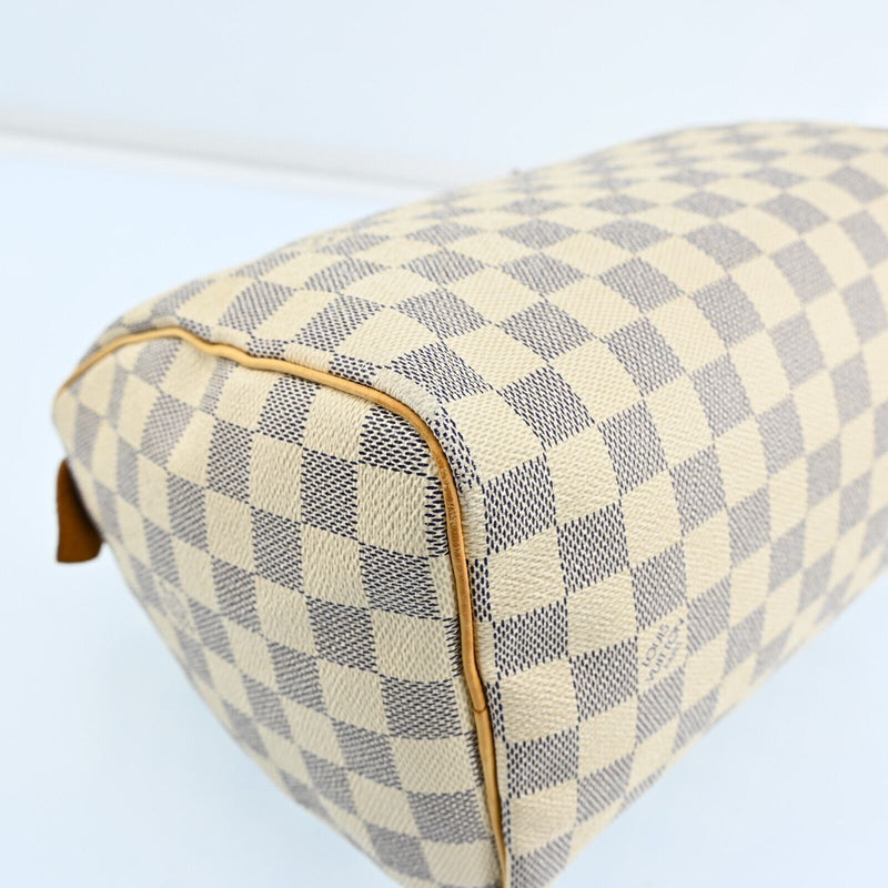 Louis Vuitton Damier Azur Speedy 25 Hand