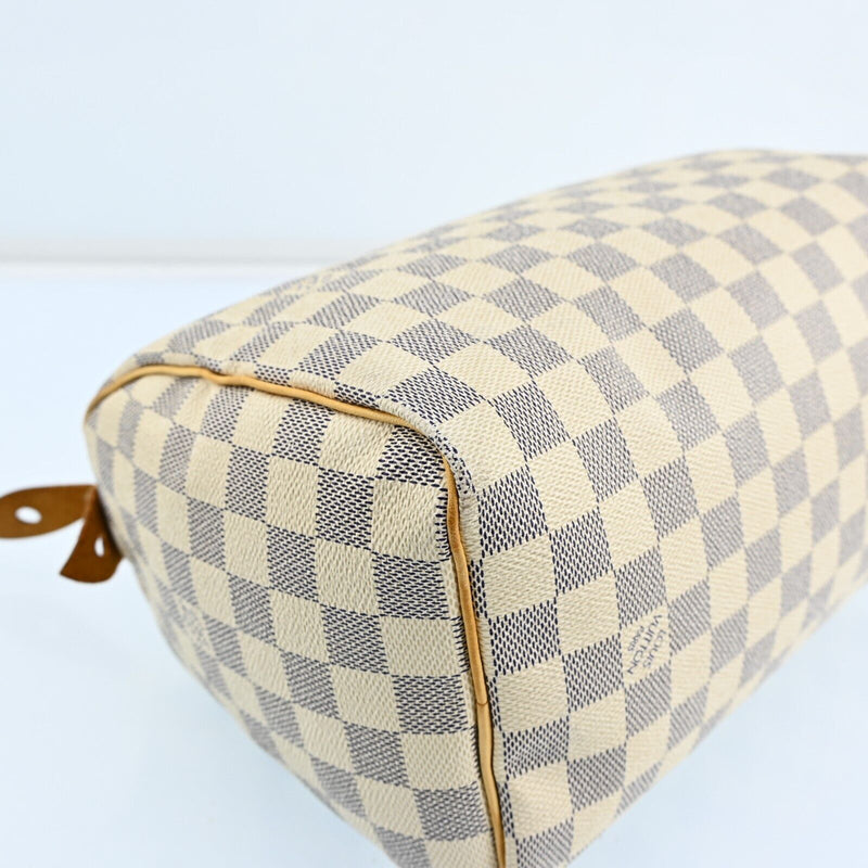 Louis Vuitton Damier Azur Speedy 25 Hand