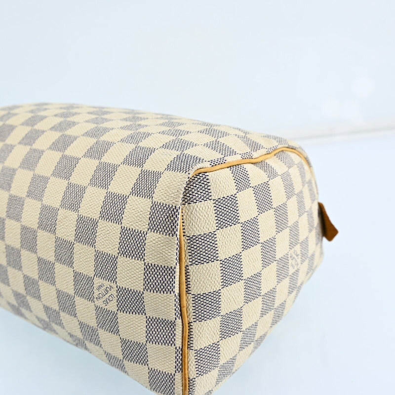 Louis Vuitton Damier Azur Speedy 25 Hand