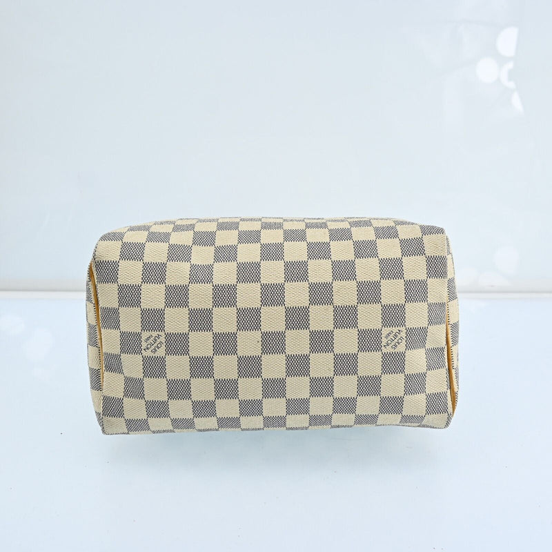 Louis Vuitton Damier Azur Speedy 25 Hand