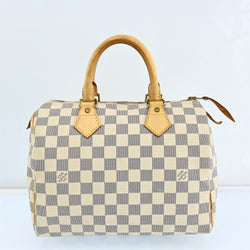 Louis Vuitton Damier Azur Speedy 25 Hand