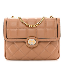 Gucci Calfskin Quilted Small Deco