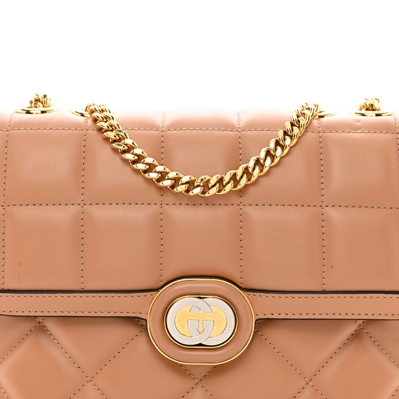 Gucci Calfskin Quilted Small Deco