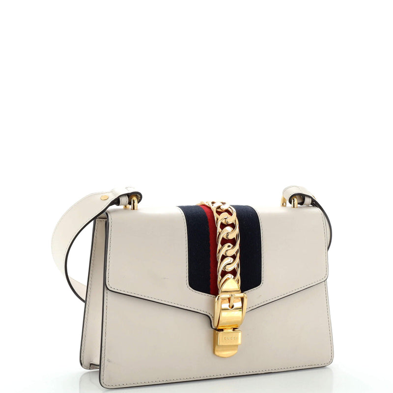 Gucci Sylvie Shoulder Bag Leather Small