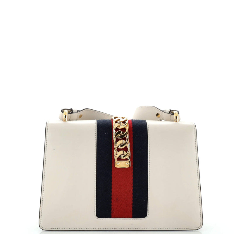 Gucci Sylvie Shoulder Bag Leather Small