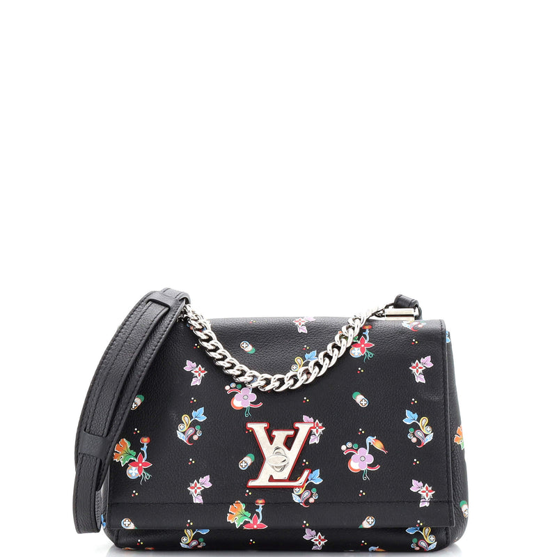 Louis Vuitton Lockme Ii Handbag Floral