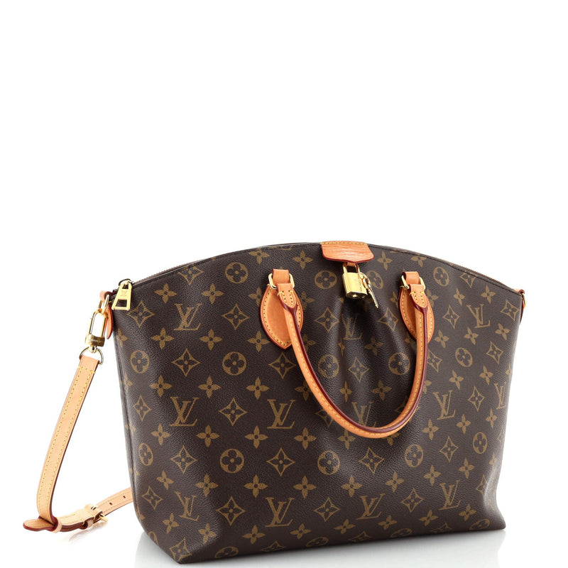 Louis Vuitton Boetie Zipped Tote Canvas