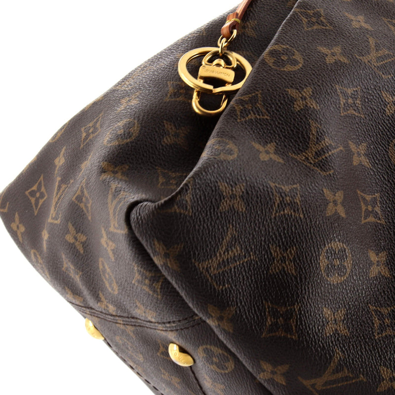 Louis Vuitton Artsy Handbag Canvas Mm