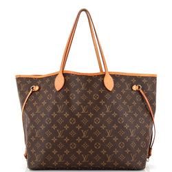 Louis Vuitton Neverfull Nm Tote Canvas