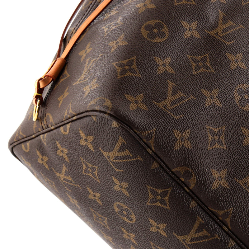 Louis Vuitton Neverfull Nm Tote Canvas