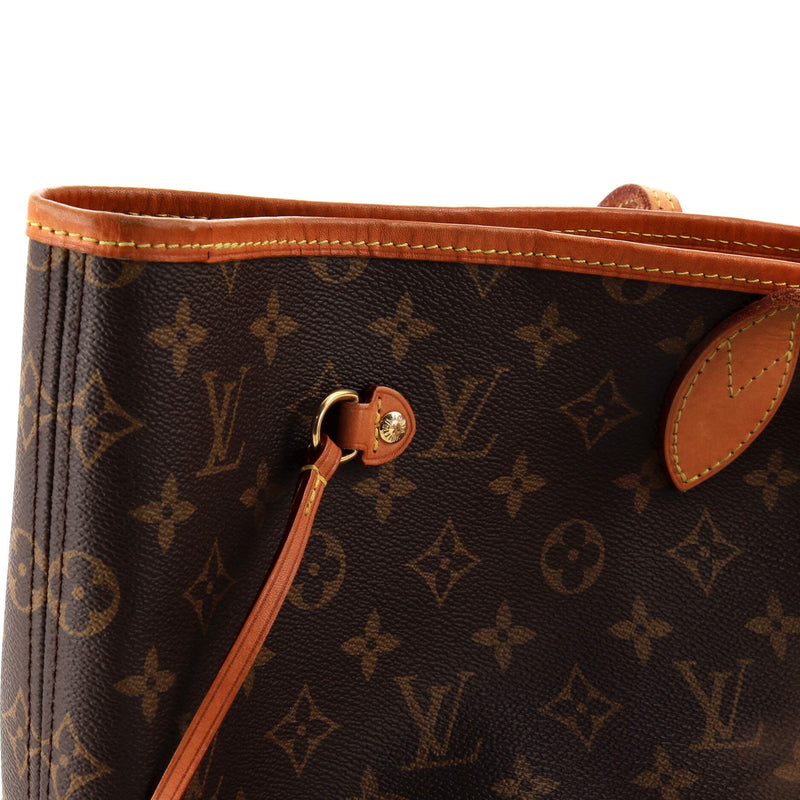 Louis Vuitton Neverfull Nm Tote Canvas