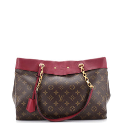 Louis Vuitton Pallas Shopper Canvas And