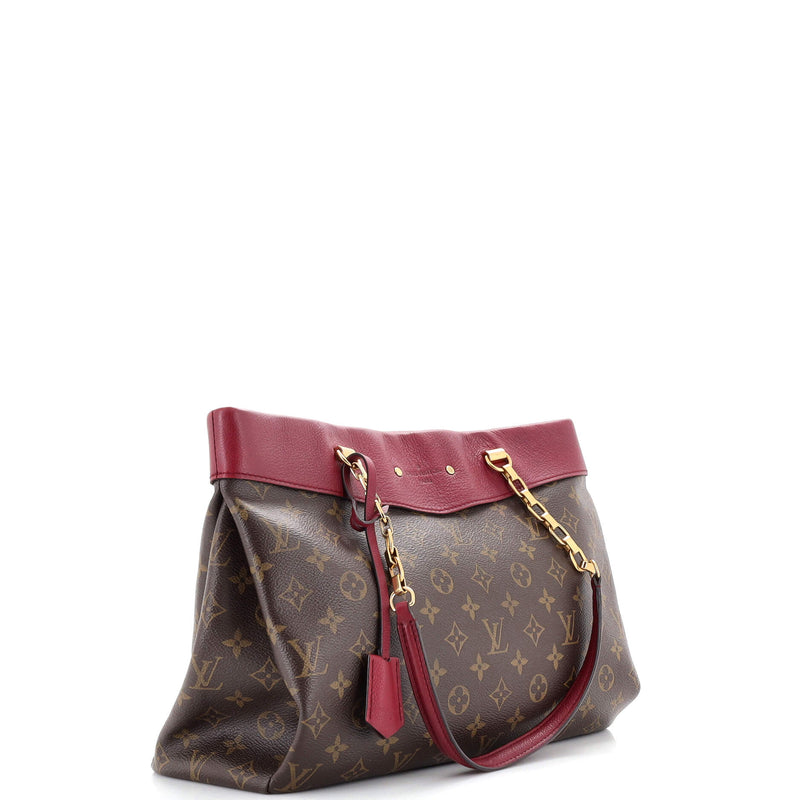 Louis Vuitton Pallas Shopper Canvas And