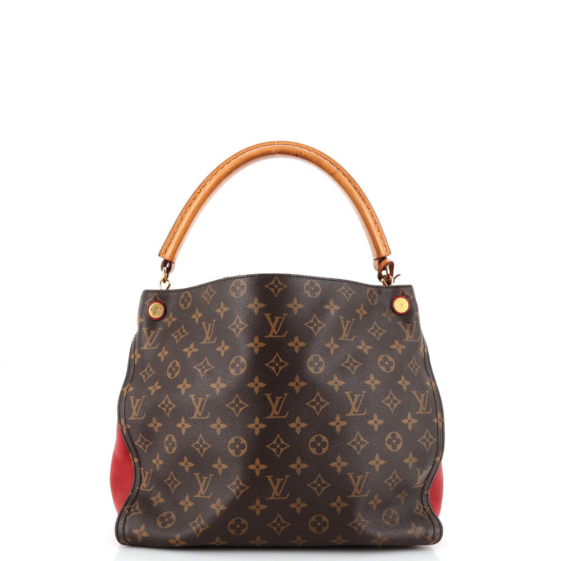 Louis Vuitton Gaia Handbag Canvas