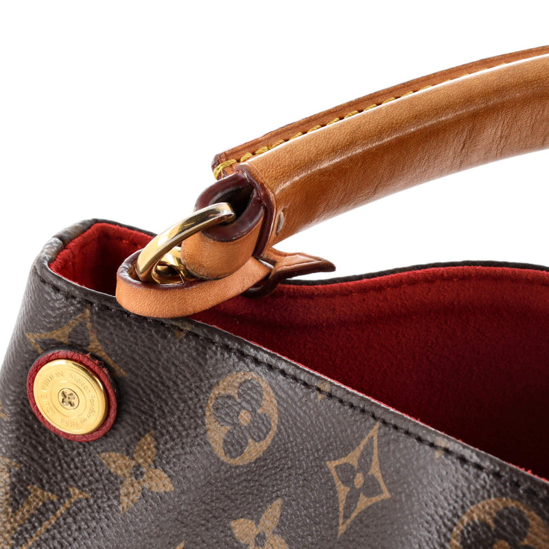 Louis Vuitton Gaia Handbag Canvas