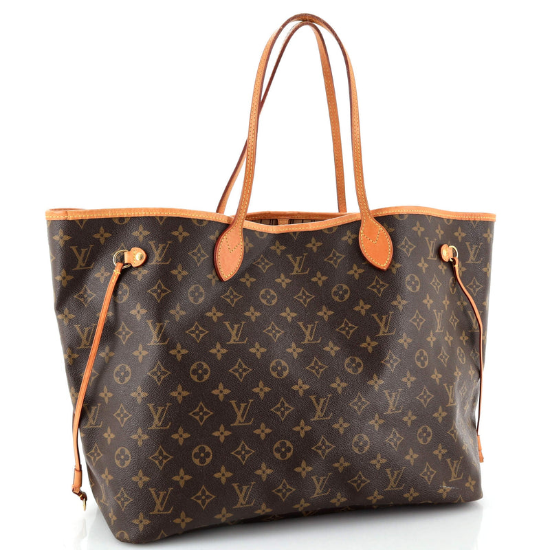 Louis Vuitton Neverfull Nm Tote Canvas