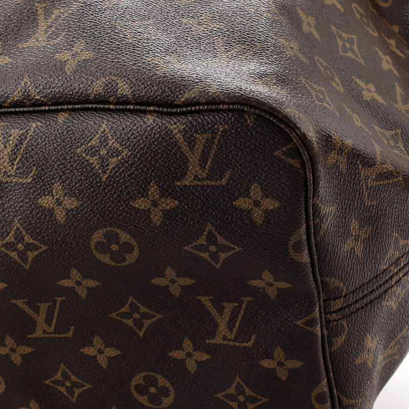 Louis Vuitton Neverfull Nm Tote Canvas