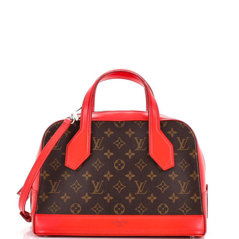 Louis Vuitton Dora Handbag Canvas And