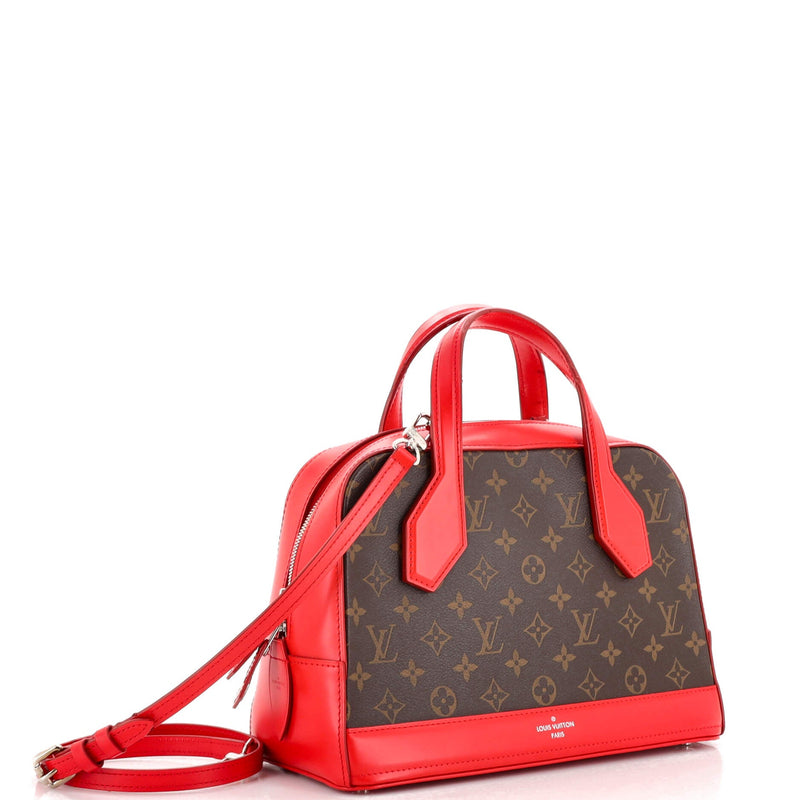 Louis Vuitton Dora Handbag Canvas And